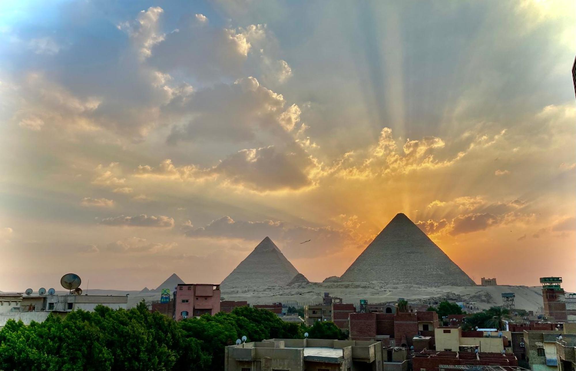 Pyramids Hills View Apartment El El Cairo Exterior foto